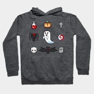 Pixelated Halloween Hoodie